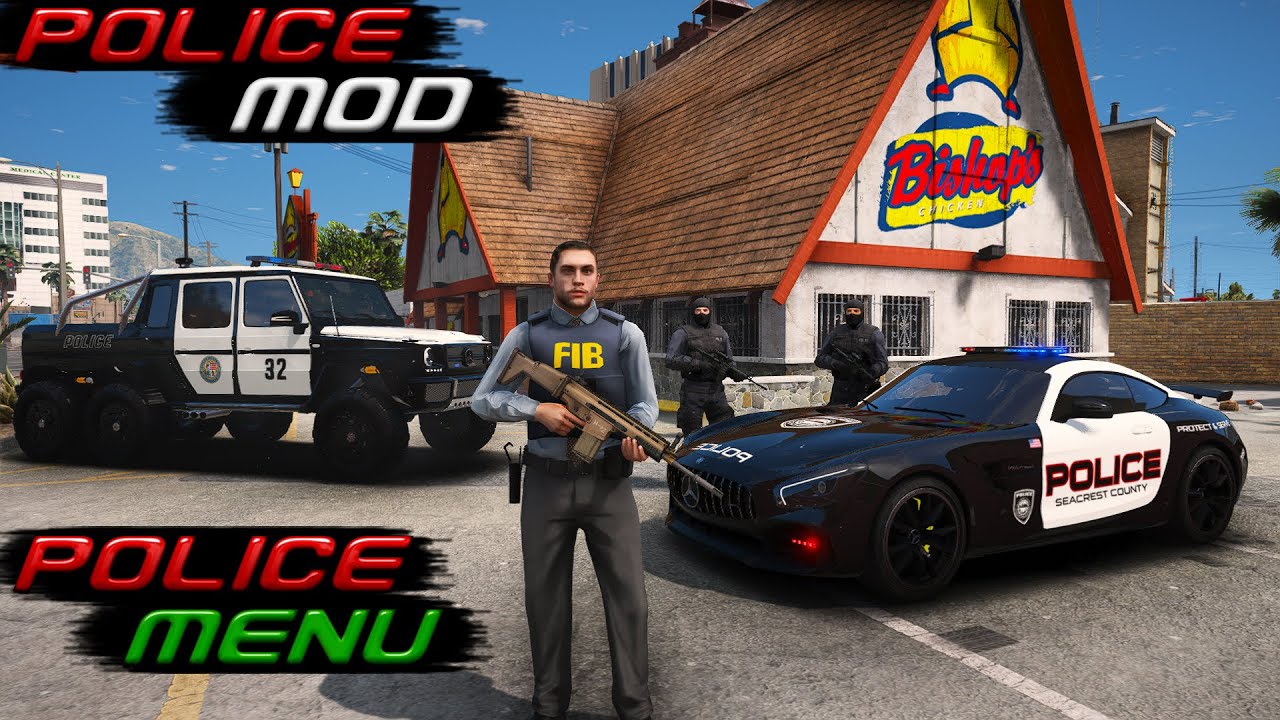 КАК УСТАНОВИТЬ Police Mod и плагин Police Menu в GTA 5! LSPDFR - для всех ГТА 5! РАБОЧИЙ СПОСОБ 2025