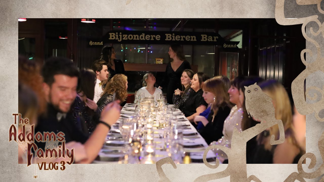 Van het nieuwjaarsdiner tot onze Tango d'Amore ❤️ | The Addams Family | Vlog 3