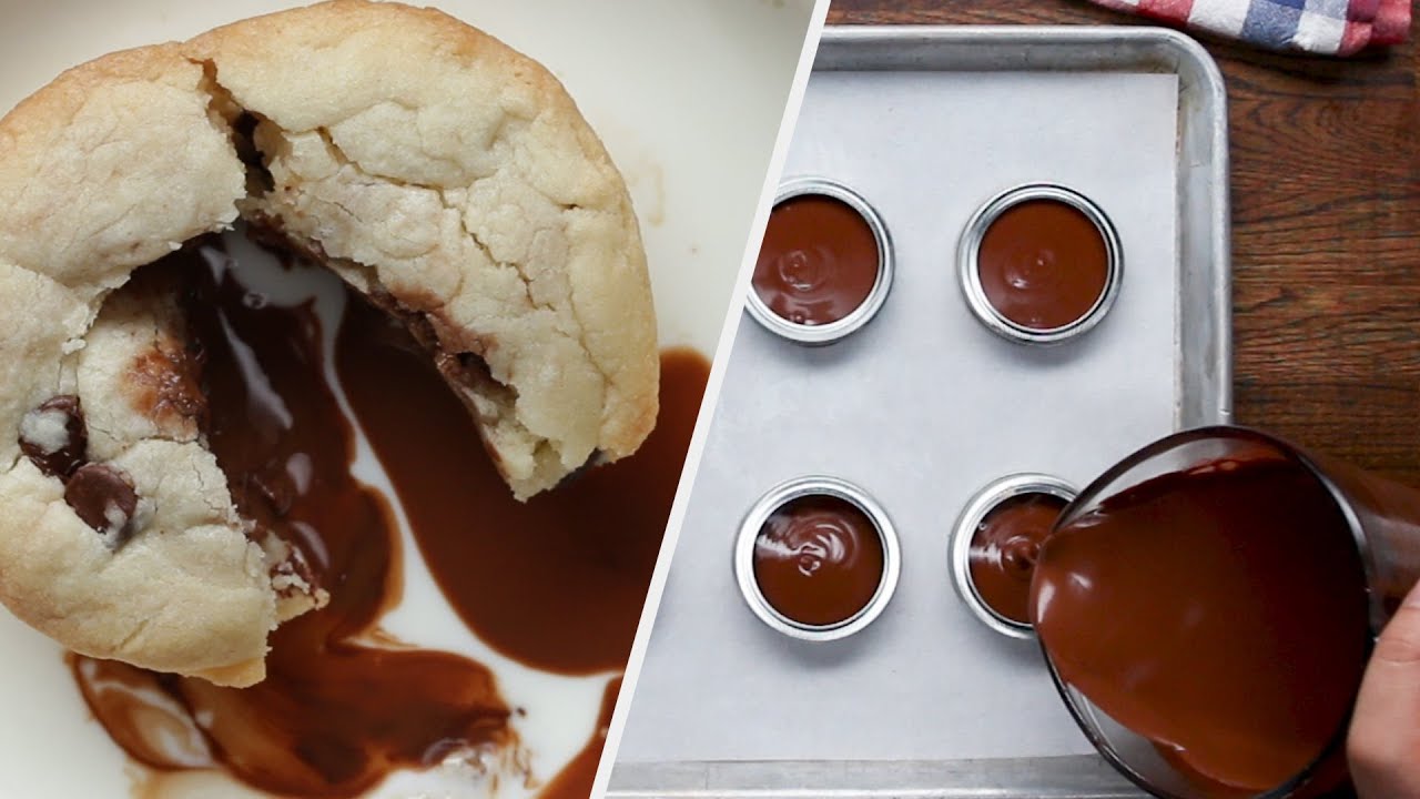Homemade Chocolate-Filled Desserts • Tasty Recipes