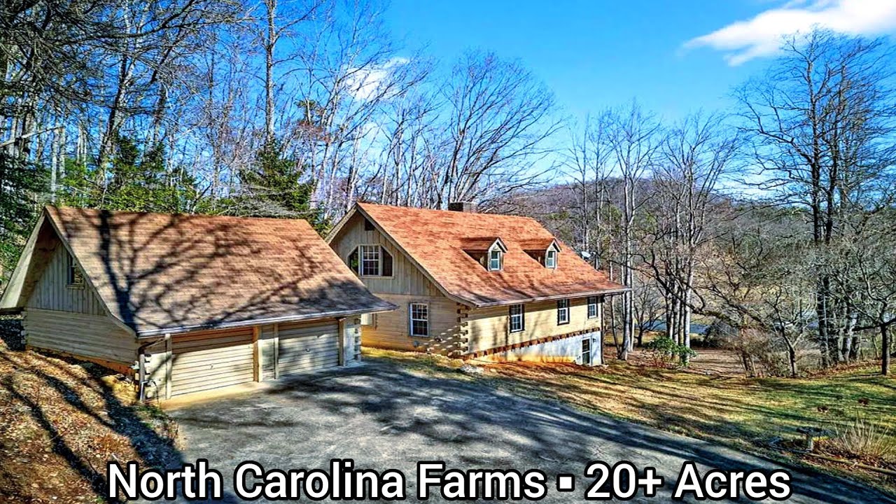 North Carolina Farms For Sale | 20+Acres | North Carolina Real Estate | No HOA | No Limits |Dog Area