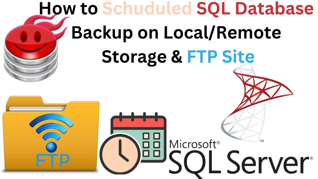 How to Scheduled SQL Database Backup on Local/Remote Storage & FTP Site | Get Notification of Backup