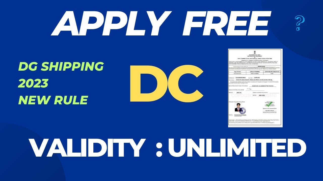 how to apply DCE | how to apply DC endorsement online |DC endorsement online | shipping updates