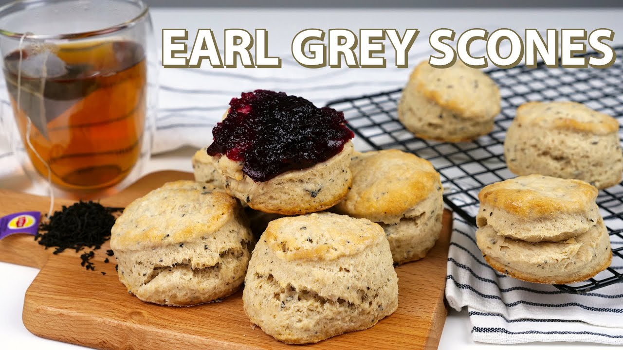 Earl Grey Scones / Earl Grey Biscuits