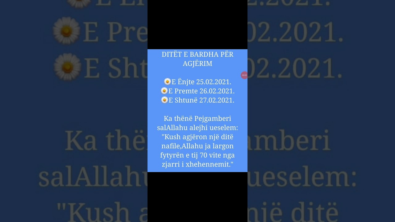 Ditet e bardha per Agjerim