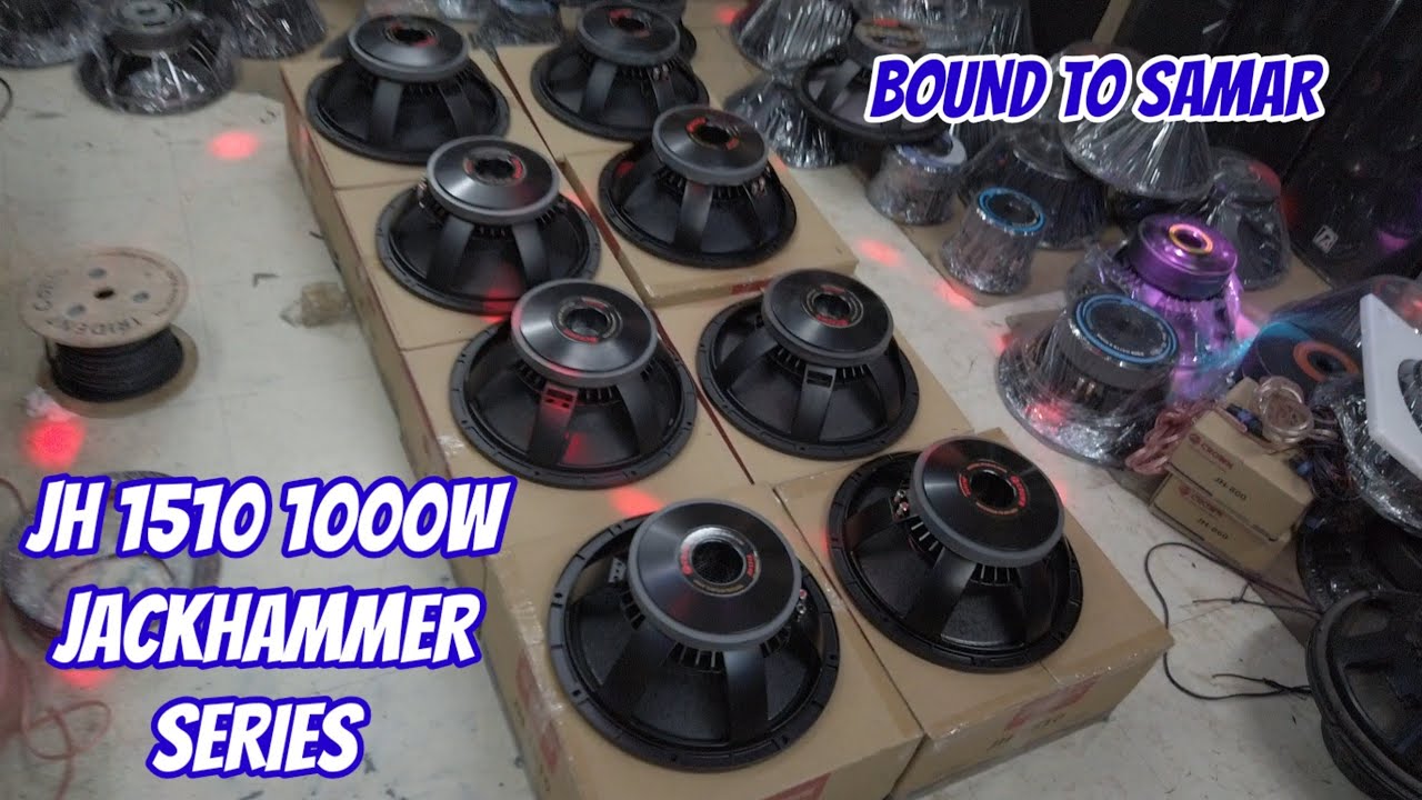 JH1510 1000 WATTS JACKHAMMER SERIES//CATEGORY 7.0 LIVE POWER AMPLIFIER, BOUND TO SAMAR.