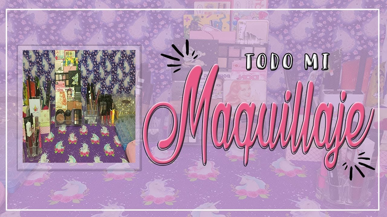 TODO MI MAQUILLAJE ACTUAL Y TIPS DE ORGANIZACION// AIMEP3