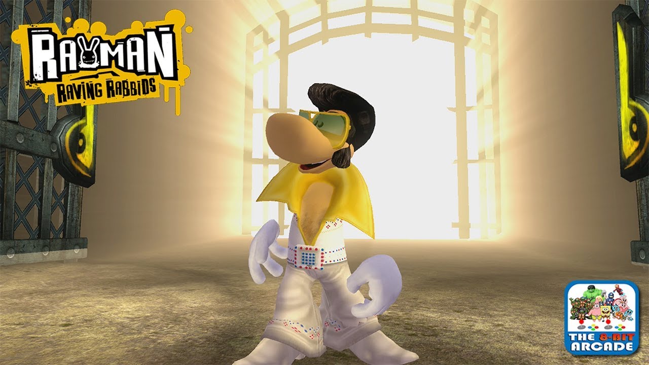 Rayman Raving Rabbids - Rock 'N Rollin' with Elvis Rayman (Xbox One/360 Gameplay)