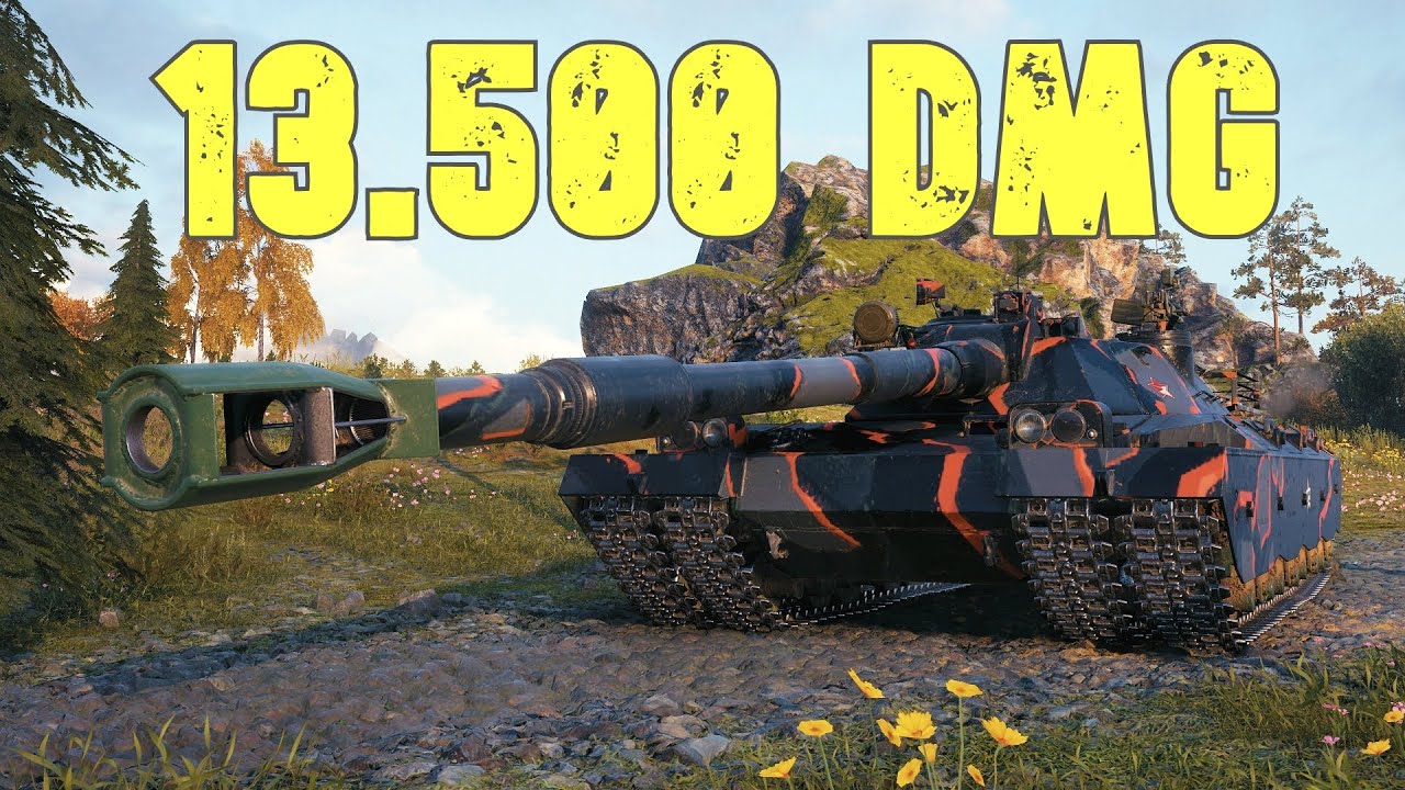 World of Tanks BZT-70 - 13.5K Damage – Tier 11 Super Tank Wrecks the Battlefield!