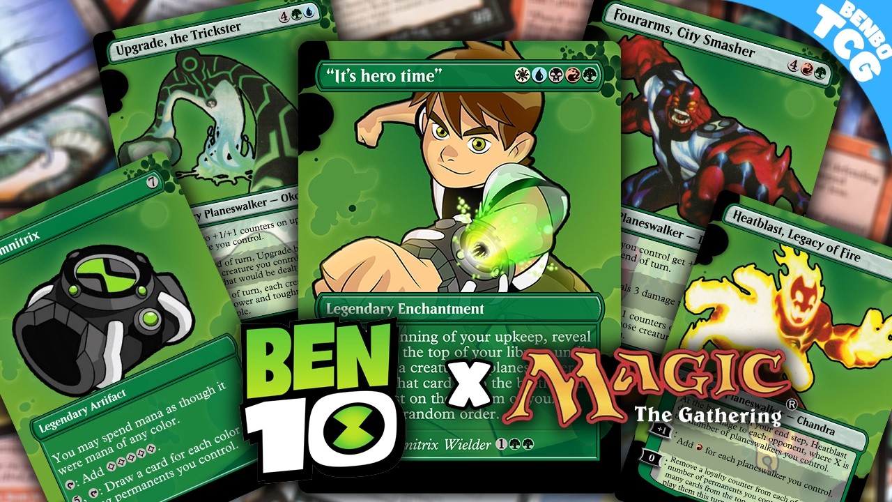 I Made a Ben 10 MTG Commander Deck