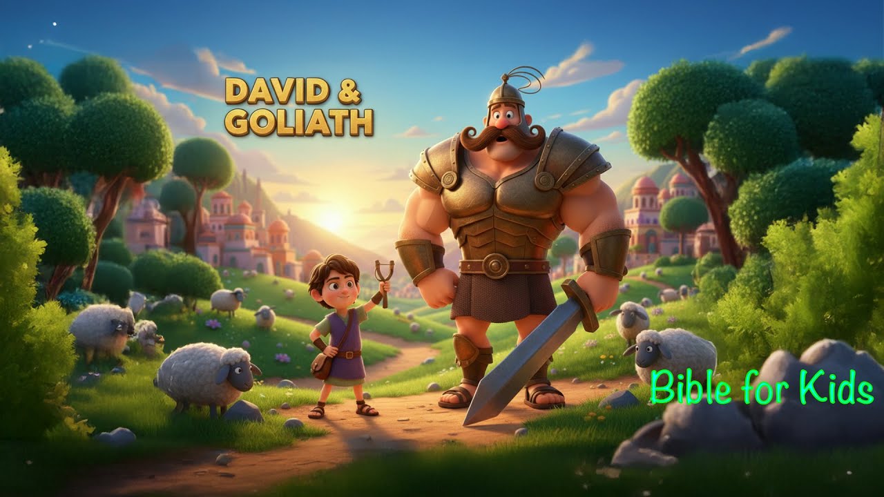 David and Goliath | Bible songs for Kids