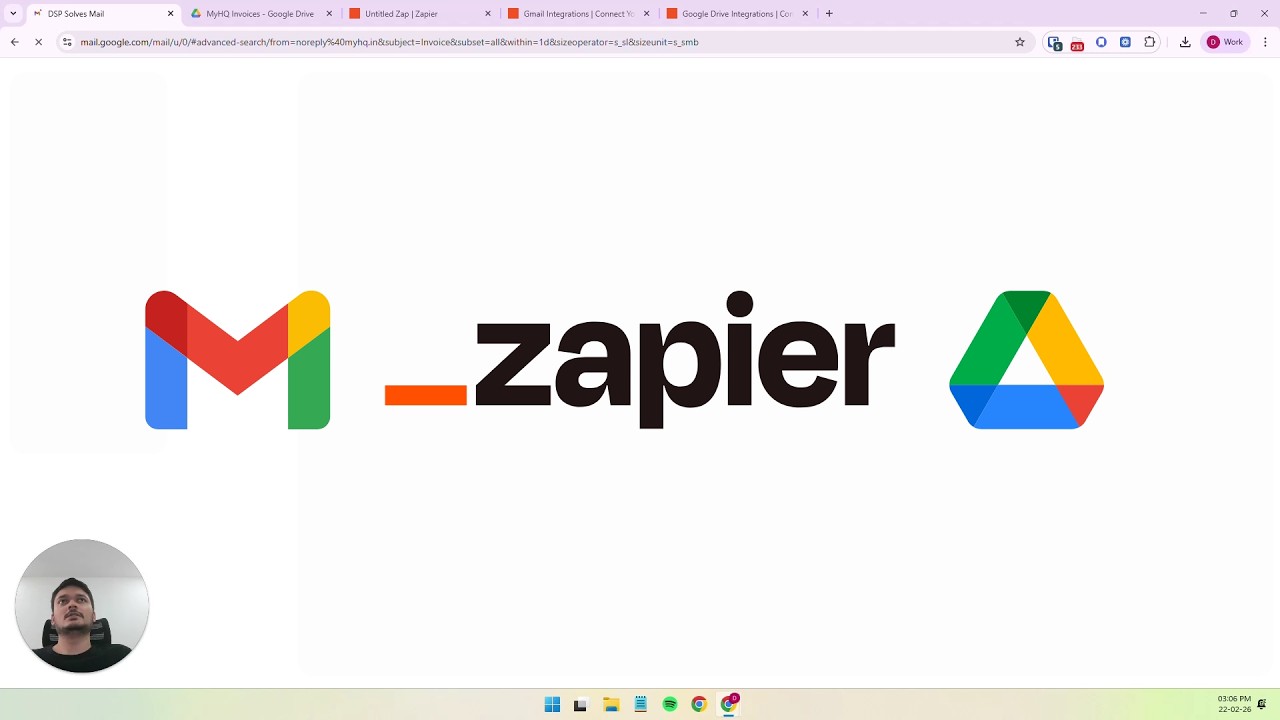 Automatically Save Gmail Invoice Attachments to Google Drive (Zapier Tutorial)