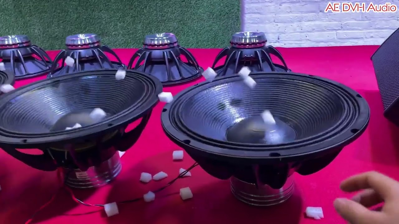 Test Cục đẩy PH4.12 dBacoustic với 8 chiếc Bass 50 Neo Coil 125 cao cấp chuyên đi sự kiện!