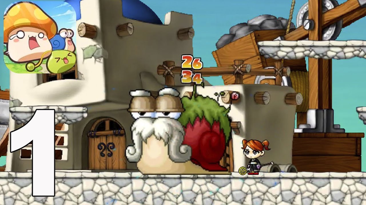 MapleStory : Idle RPG - Gameplay Walkthrough part 1(iOS,Android)