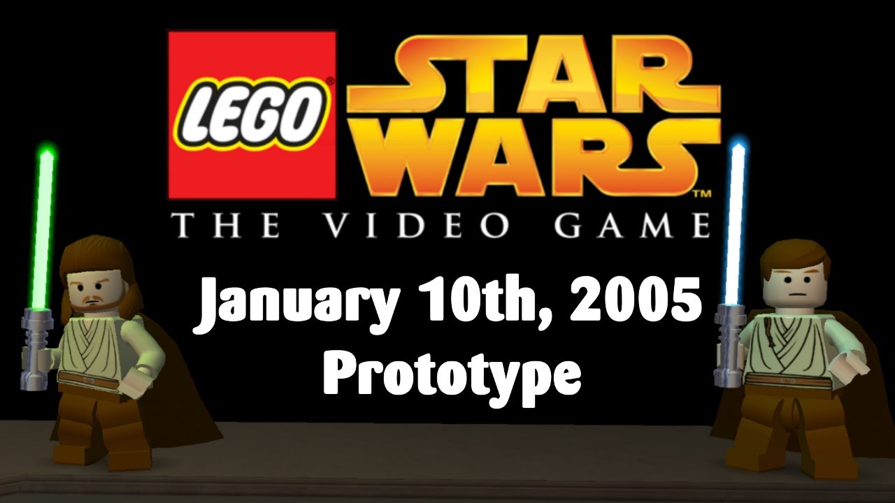 LEGO Star Wars: The Videogame - January 10th, 2005 PS2 Prototype Showcase