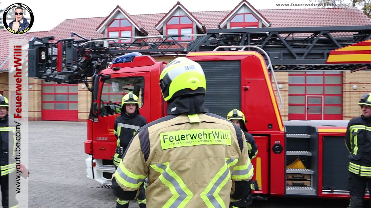 MEGA! Drehleiter der FF Zinnowitz -  @FeuerwehrWilli  ist echt hin und weg! Warum? Seht selbst...