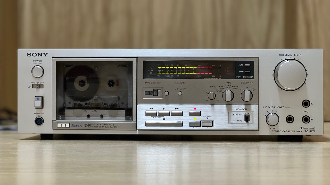 Sony TC-K71 Cassette Deck. Brand New! Unboxing!