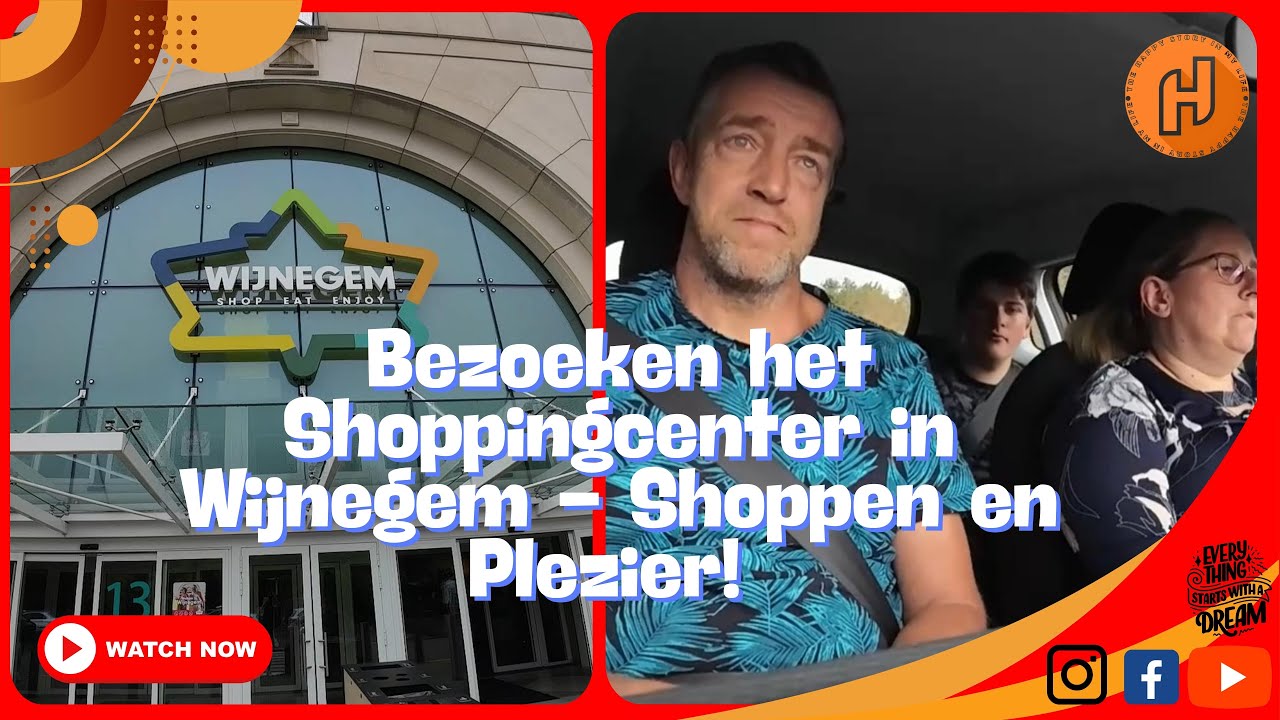#105 Bezoeken het Shoppingcenter in Wijnegem | Shoppen en Plezier! 16/07/2024