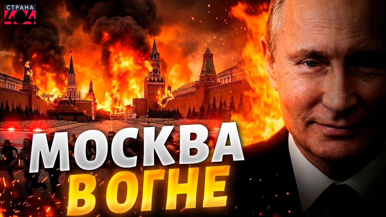 СРОЧНО! АДСКИЙ ПОЖАР накрыл центр Москвы. Россияне - в ПОЛНОЙ БЛОКАДЕ: СЮРПРИЗ от Путина в действии