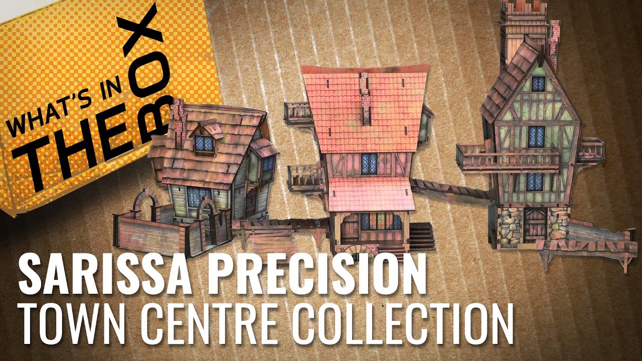 Unboxing: Tollingchester Terrain - Town Starter Set | Sarissa Precision