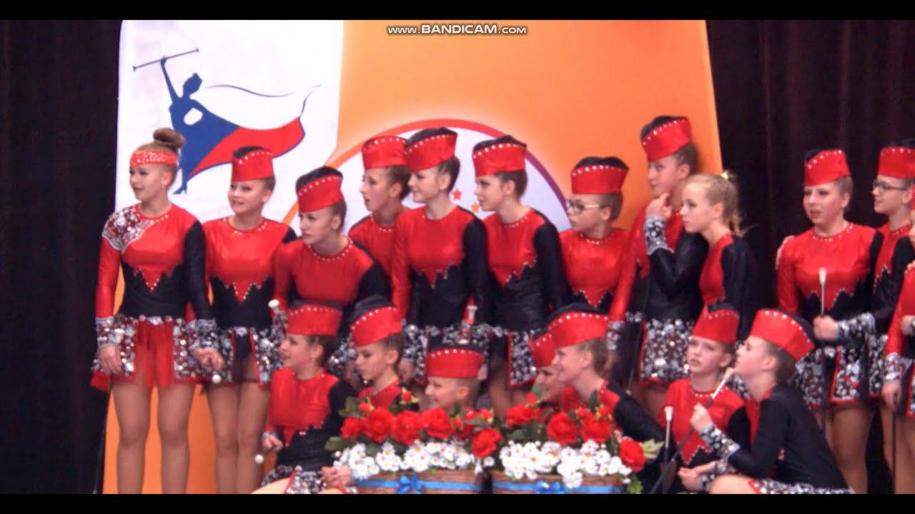 MK Ballerisimo Hlučín - sestava juniorky bat 2019