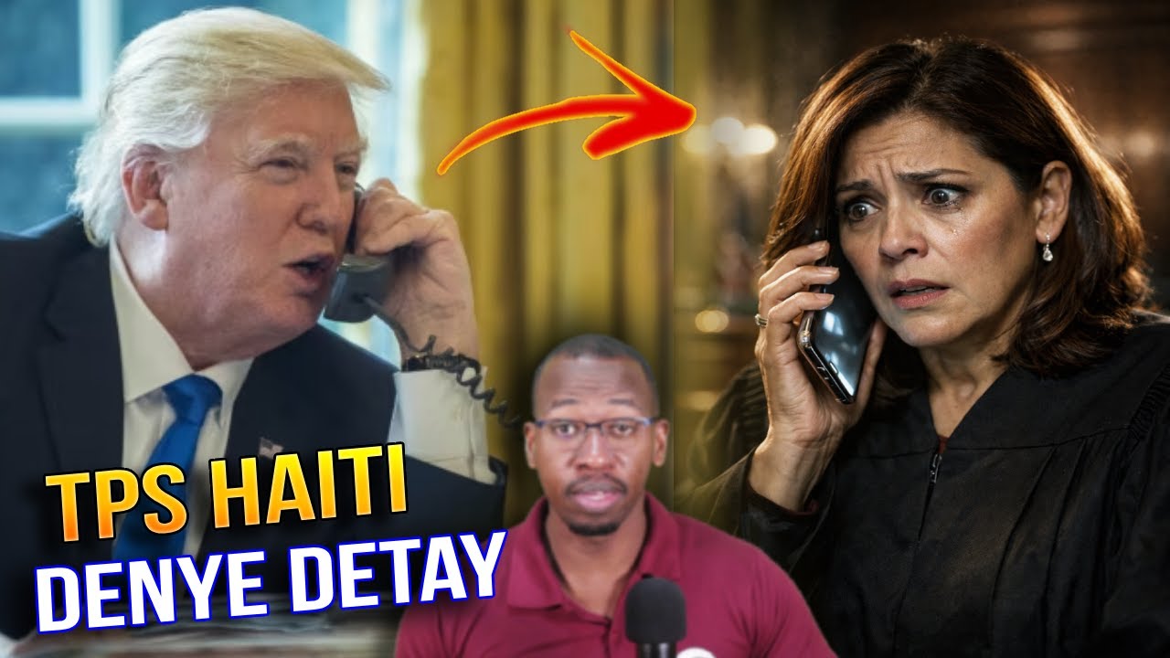 Imigran Ayisyen Sezi tande Trump Bay Jij La Jodia Poul Bloke TPS la !