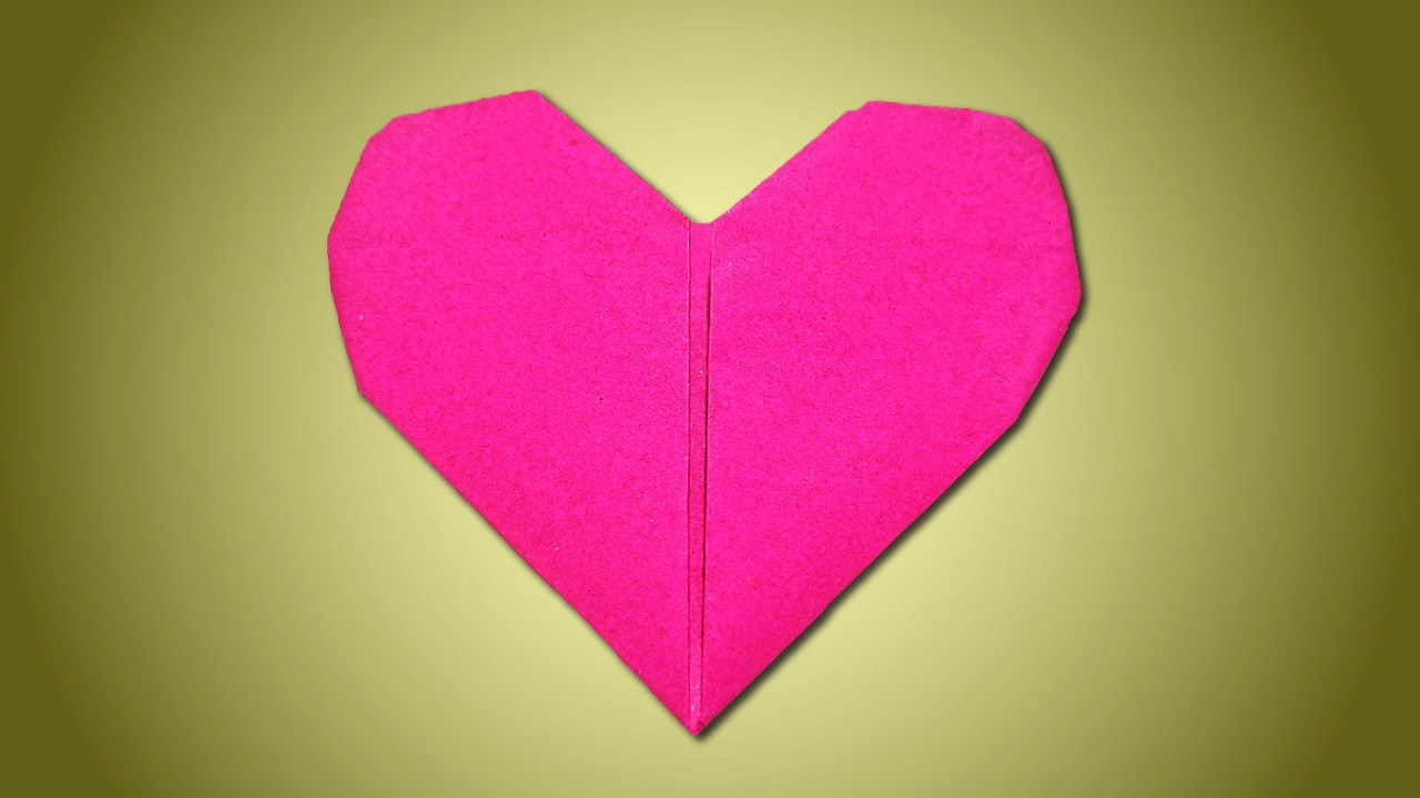 Origami Heart  ||  Paper Heart  ||  Kagaz ka dil   || How to make origami heart