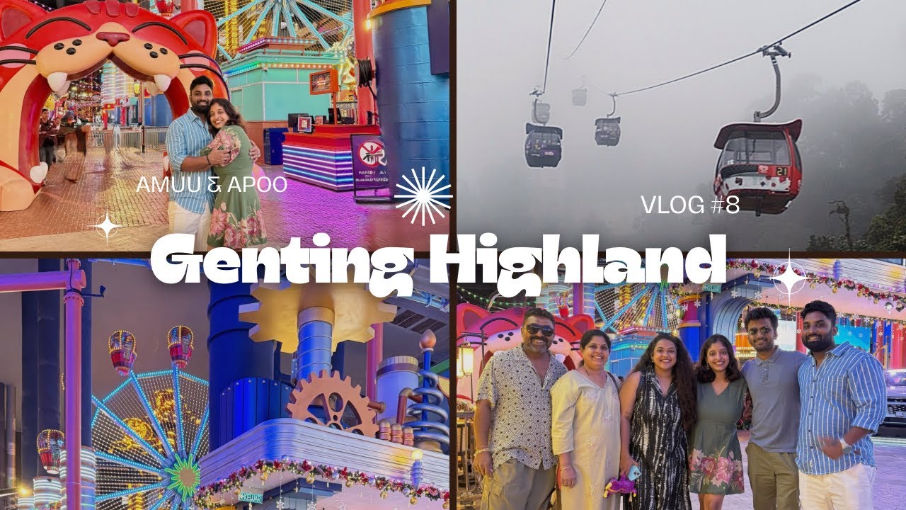 Genting Highlands Day Trip | Cable Car + Games Fun + Street Food | Vlog 8