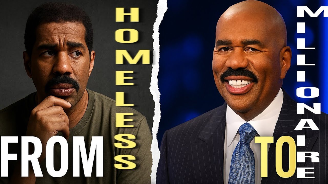 Steve Harvey&rsquo;s True Struggle to Success Story | From Homeless to Millionaire