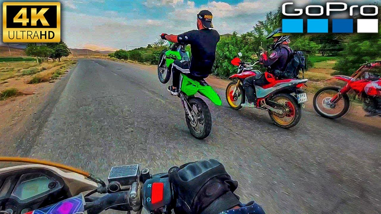 راید گروهی هیجان انگیز با موتور کراس تو دل طبیعت!😍 KX 450 و CRF 450 چه تکچرخایی میزدن!!!😎