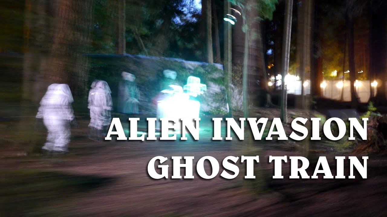 Abducted By Aliens (Stanley Park Ghost Train 2017) - Vlog #46