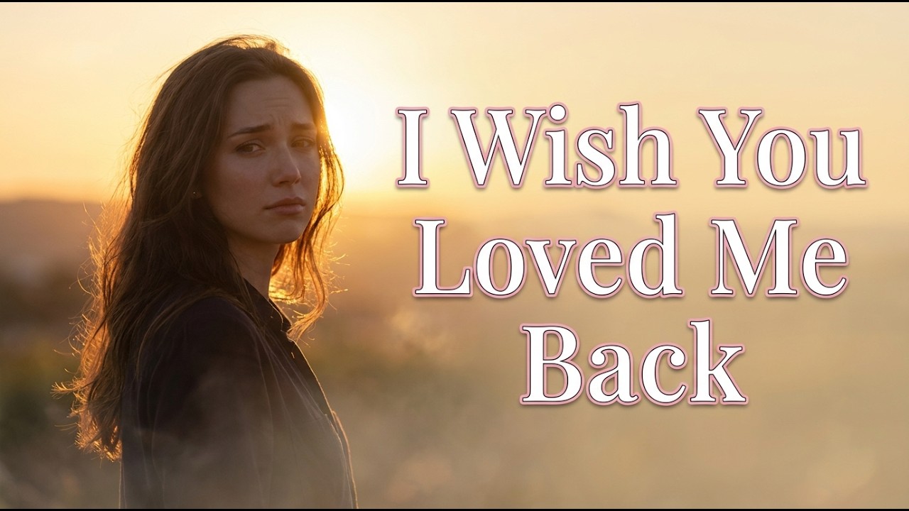 I Wish You Loved Me Back 💔 Sad Love Song for Broken Hearts
