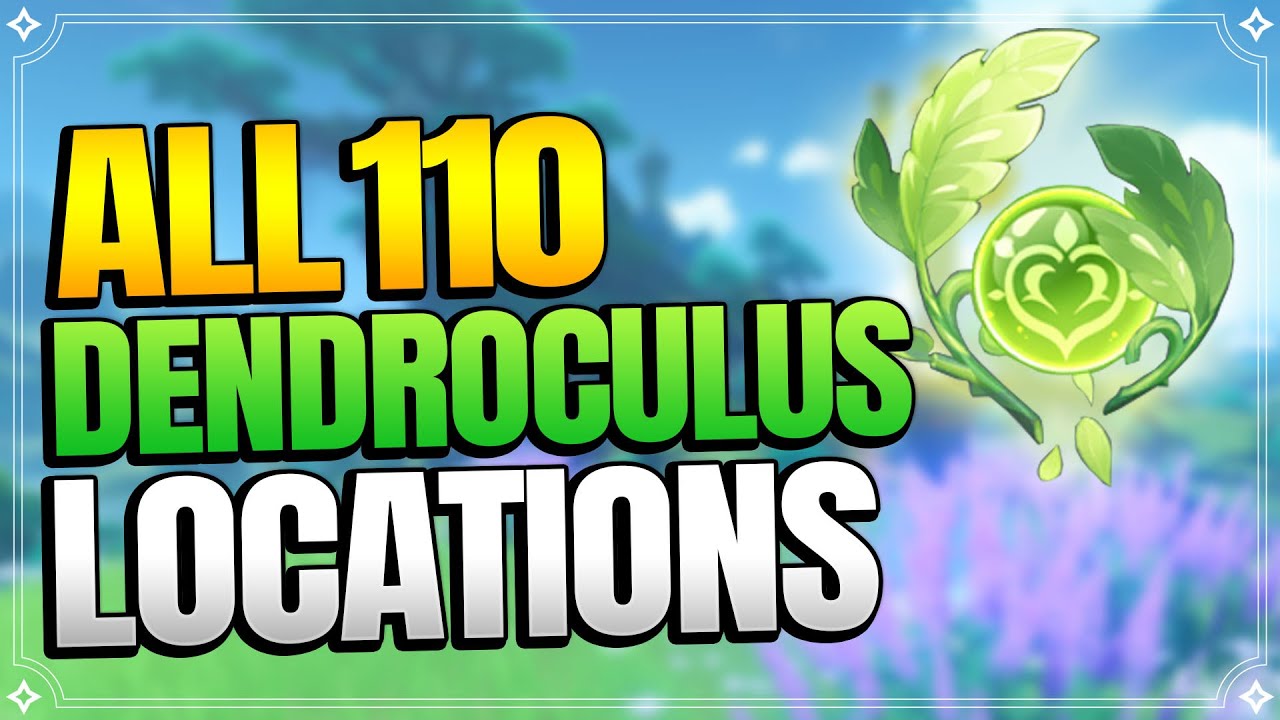 All 110 Dendroculus Locations in Sumeru Forest - In Depth Follow Along Route -【Genshin Impact 3.0】