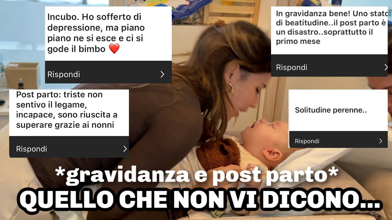 GRAVIDANZA E POST PARTO... QUELLO CHE NON VI DICONO!🥲