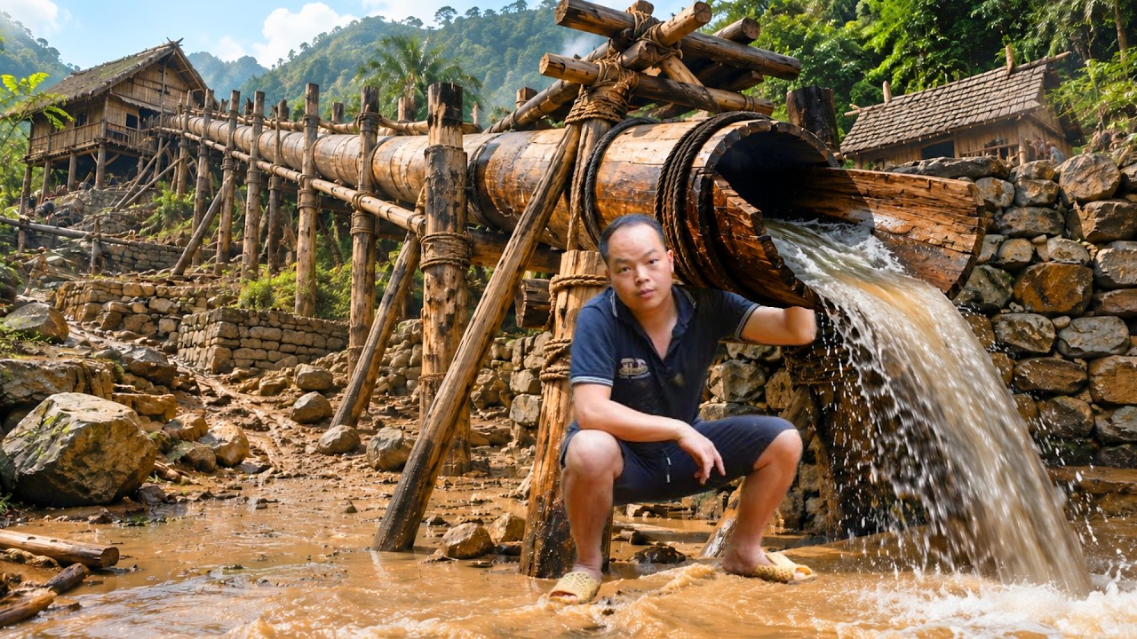 Amazing Upgrade! Building a Powerful Water Powered Hammer from Scratch