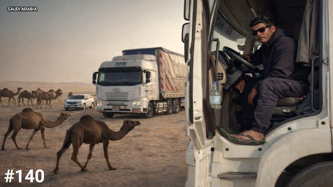550KM Desert Truck Journey 🚛 | Subah Se Shaam Tak Real Truck Life Vlog