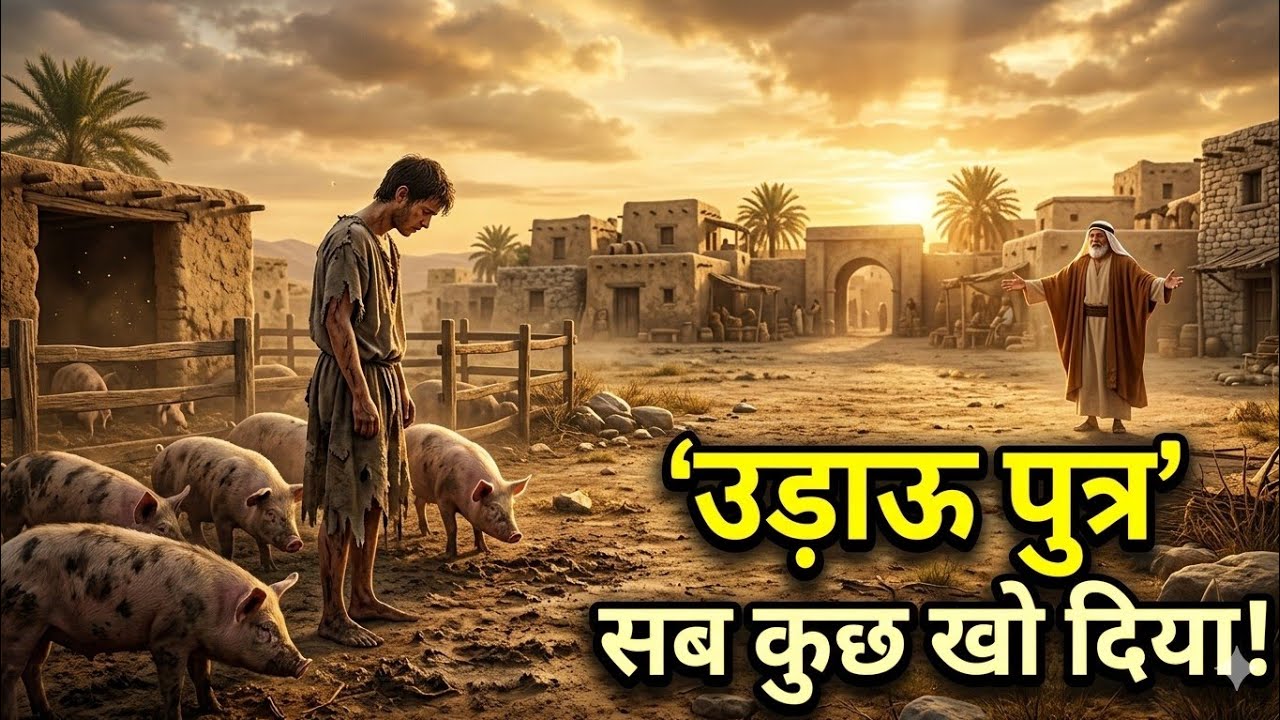 घर छोड़कर गया बेटा… फिर वापस क्यों आया? | उड़ाऊ पुत्र की कहानी  | bible story in Hindi