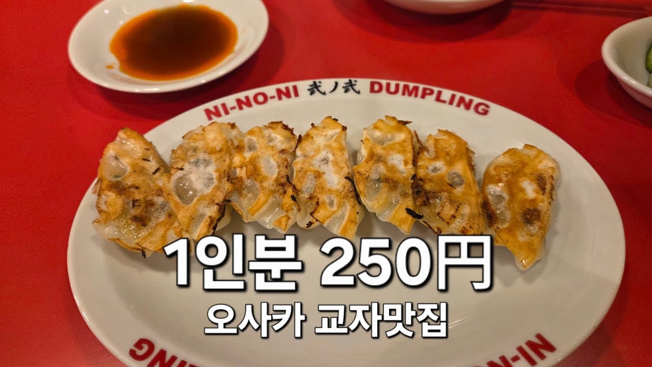 오사카 텐마 교자, 마파두부 맛집, 餃子屋 弐ノ弐