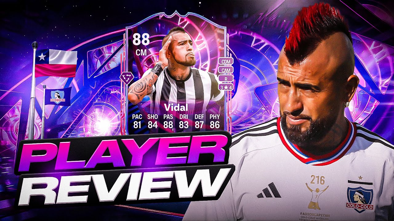 Обзор игрока 88 TIME WARP VIDAL SBC - EA FC 26 ULTIMATE TEAM