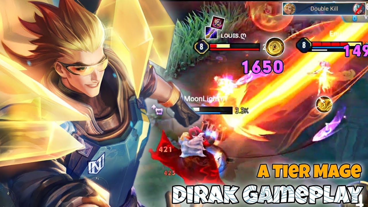 Dirak Mid Lane Pro Gameplay | A Tier Hero | Arena of Valor Li&ecirc;n Qu&acirc;n mobile CoT
