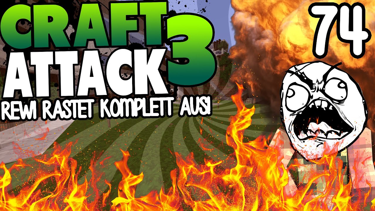 REWI RASTET KOMPLETT AUS! xD - CRAFT ATTACK 3 #74 | GAMERSTIME
