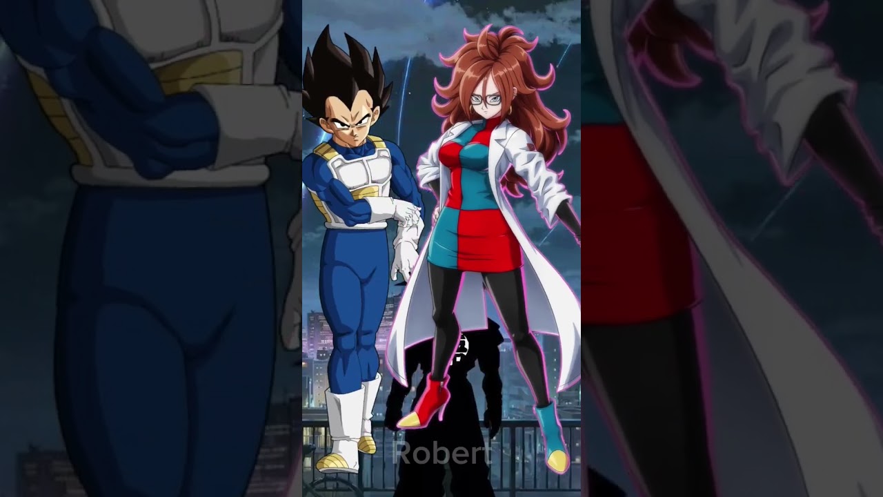 Who Is Stronger | Vegeta Vs Android 21. #shorts #dbs