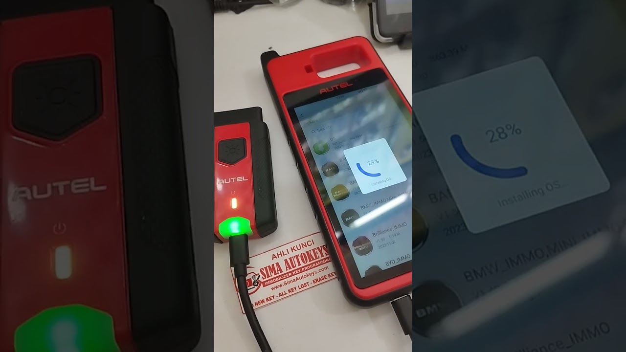 UPDATE OS AUTEL KM100