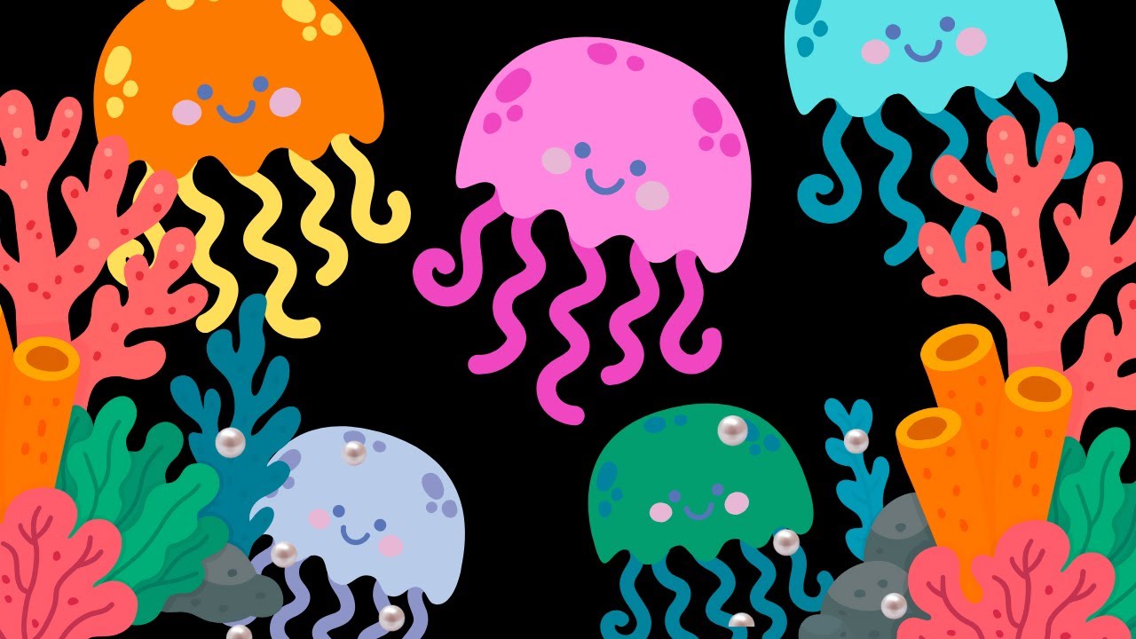 Bubble Ocean Baby Sensory | High Contrast | Visual Stimulation | Soothing Music #babysensoryvideos