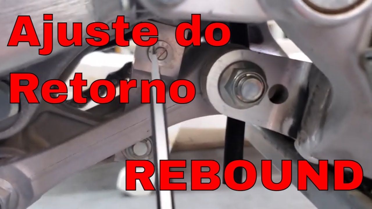 Ajuste do Retorno Da Suspensão - Rebound do Amortecedor e Garfo