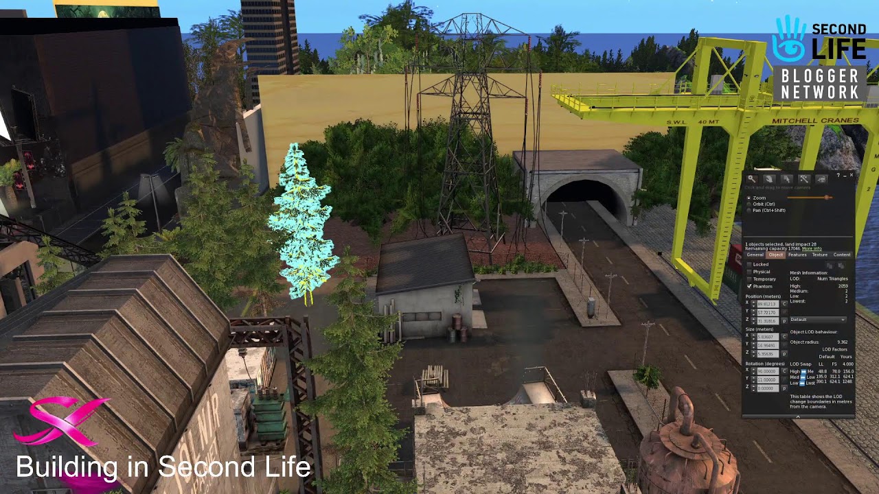 Building in Second Life - Part 2