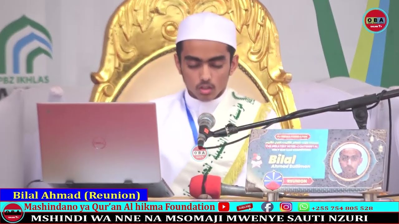 Msomaji mwenye #Sauti nzuri kuliko wote ni huyu hapa.