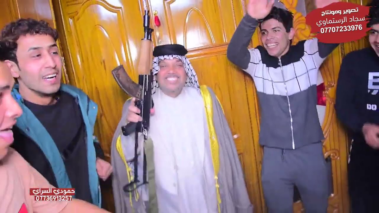 حفل زفاف حسين علي الكعبي الف مبروك بحضور حسن المندلاوي