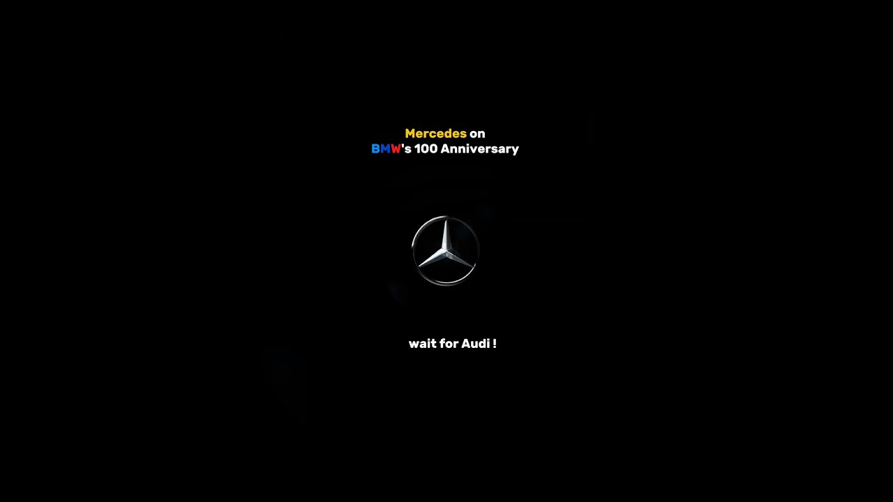 Mercedes i Audi na 100. rocznicy BMW💀🔥#carsedit#viral