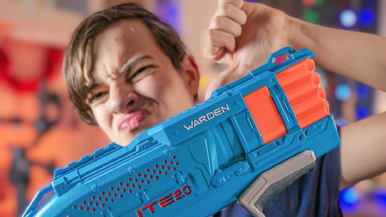 ОБЗОР ХУДШЕЙ НОВИНКИ НЁРФ 2020 // 2021 NERF N STRIKE ELITE 2.0 WARDEN // ЭЛИТ 2.0 ВАРДЕН