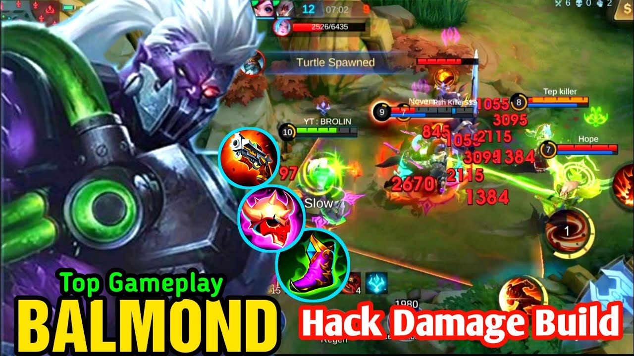 Balmond 100% Hack Damage Build / Build Top 1 Global Balmond ~ Mobile Legends √